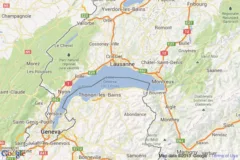 Lake Geneva Google Map