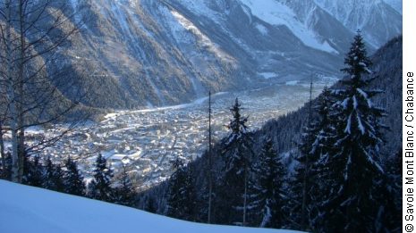 Chamonix in Winter