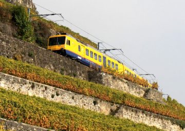 Vineyard Train from Vevey to Puidoux Chexbres