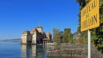 Chateau de Chillon Castle near Montreux