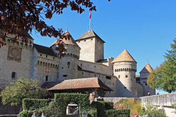 Chateau de Chillon Castle near Montreux 