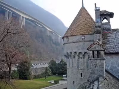 Chateau de Chillon Castle near Montreux