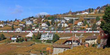 Railways from Lausanne