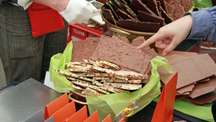 Chocolate Festival in Versoix, Switzerland