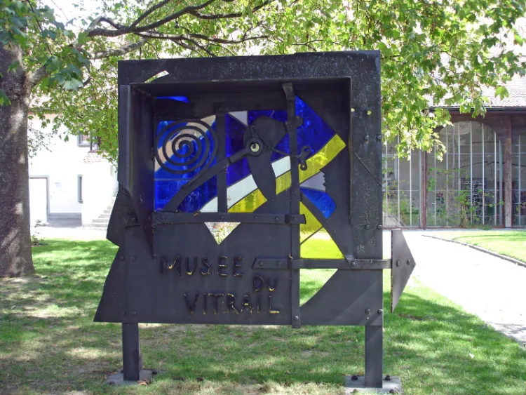 Museum of Stained Glass in Romont, Switzerland