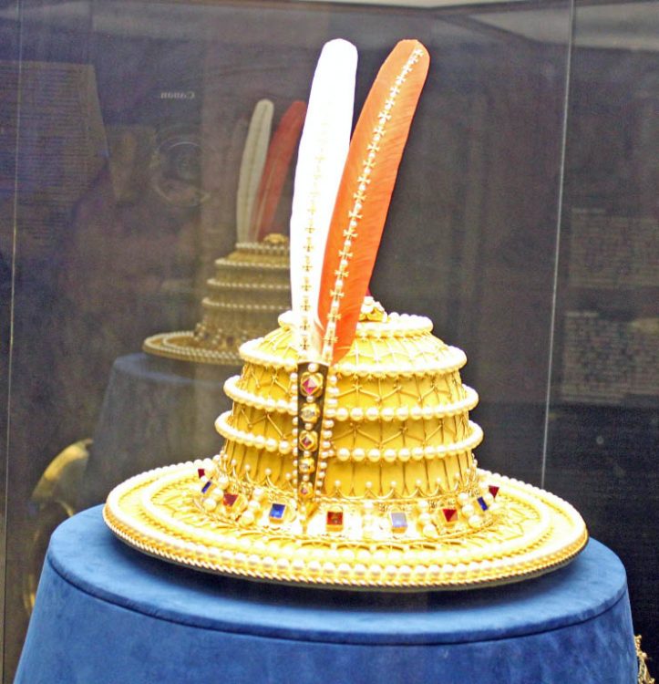 Duke of Burgundy's Hat in Chateau de Grandson Castle