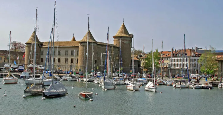 Château de Morges Castle in Switzerland