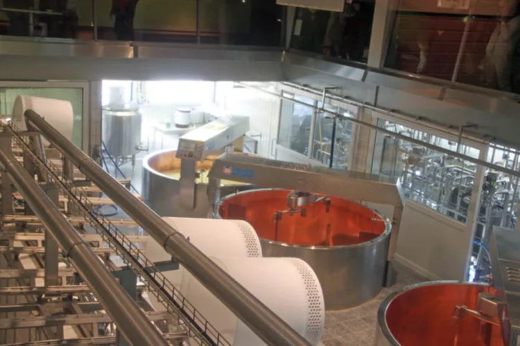 La Maison du Gruyère Cheese Factory in Switzerland