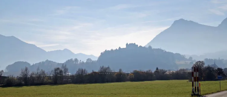 Hilltop Gruyères in Switzerland