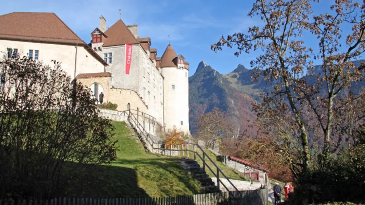 Gruyères Castle in Switzerland