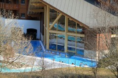 Les Bains du Val d'Illiez Parc Thermes Outdoor Pool