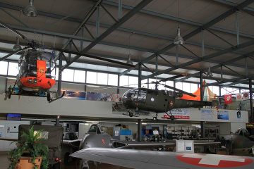 Helicopters in the Clin d'Ailes Museum of Military Aviation Helicopters in the Clin d'Ailes Museum of Military Aviation