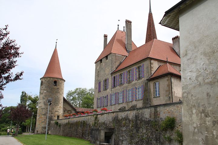 The Castle in Avenches in Switzerland