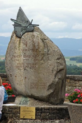 The Ernest Failloubaz Memorial in Avenches, Switzerland