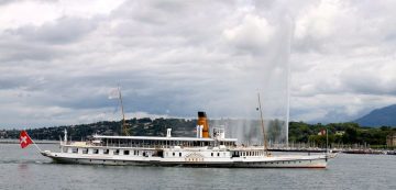 Savoy Paddle Steamer in Geneva