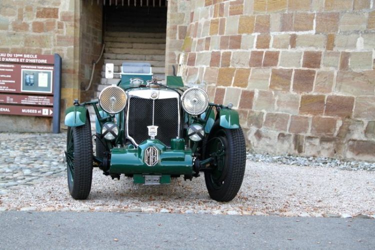 British Classic Cars at the Chateau de Morges
