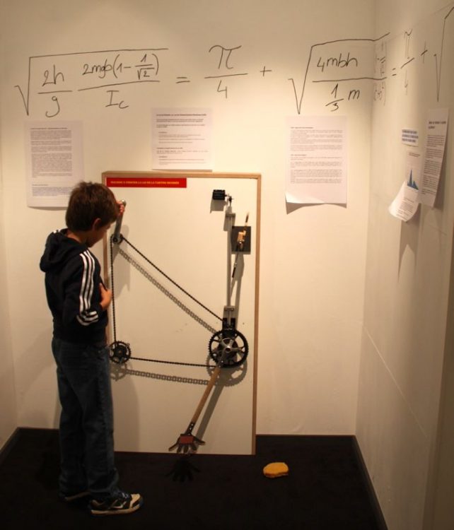 Temporary exhibition in the Roman Museum in Lausanne.