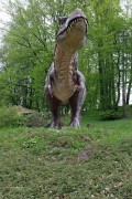 T-Rex in the Dino Zoo and Prehistoric Park