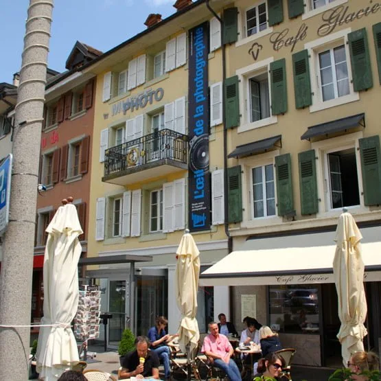 Swiss Camera Museum on Grand Place in Vevey