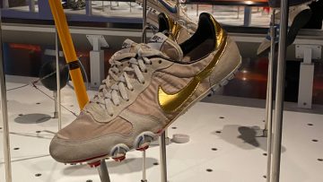 Nikes used by Carl Lewis at the Los Angeles Games in 1984