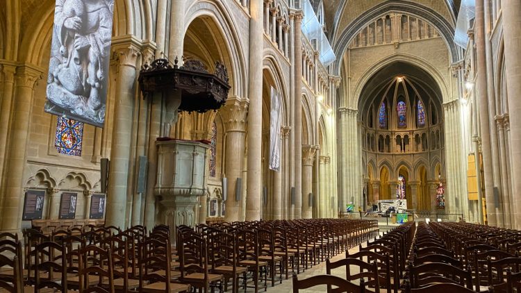 Interior of Lausanne Cathedral