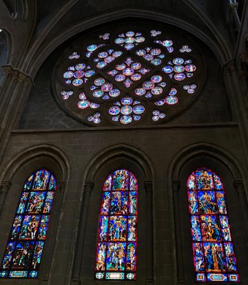 Rose Window of Lausanne Cathedral