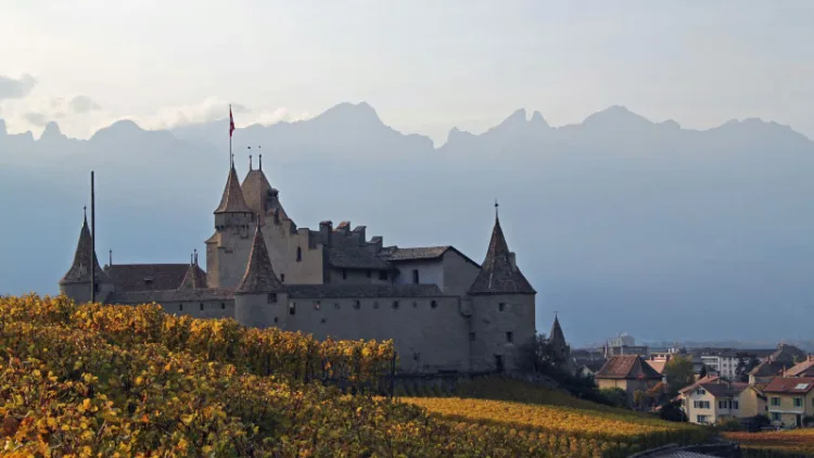 Château d’Aigle in Autumn