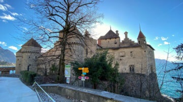 Château de Chillon Castle in Switzerland