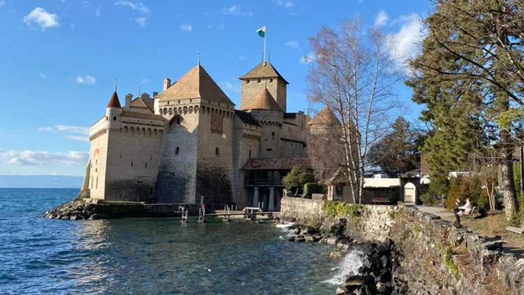 Château de Chillon Castle in Switzerland