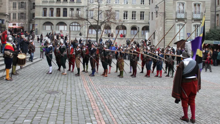 Escalade Festival in Geneva, Switzerland