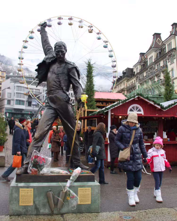 Freddy Mercury Montreux Christmas Ferris Wheel