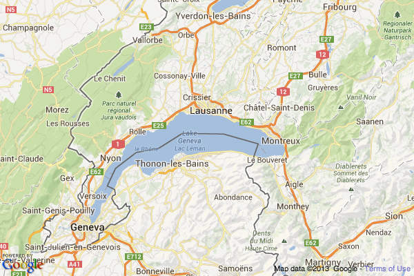 Cities And Towns On Lake Geneva In Switzerland France Cities And Towns On Lake Geneva In Switzerland France