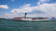 Pleasure Boats and Ferries on Lake Geneva, Switzerland & France