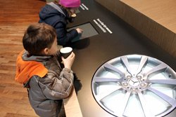 Children are welcome to visit the Geneva Motor Show (Auto Salon)